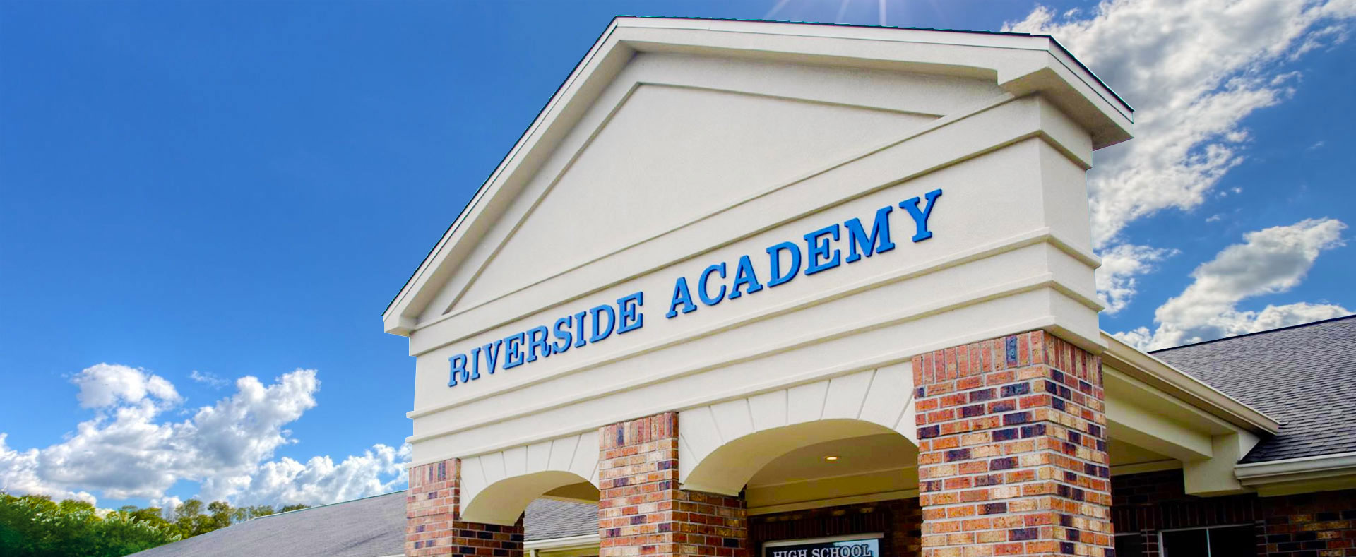 Riverside Academy Front of Building
